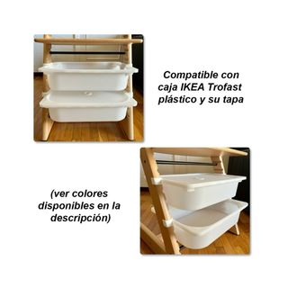 4 Adaptadores Trona Stokke para Caja Ikea Trofast