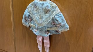 Traje Fallera Niña Siglo XVIII Azul
