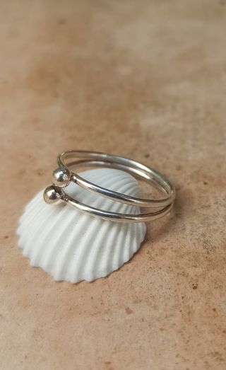 Anillo de plata