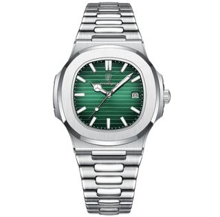 Reloj Lujo Unisex Acero y Plateado
Aurenzo shop