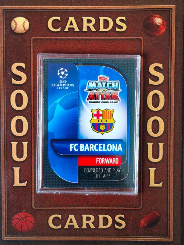 Cromo Ousmane Dembélé FCB Barcelona Auto Attax