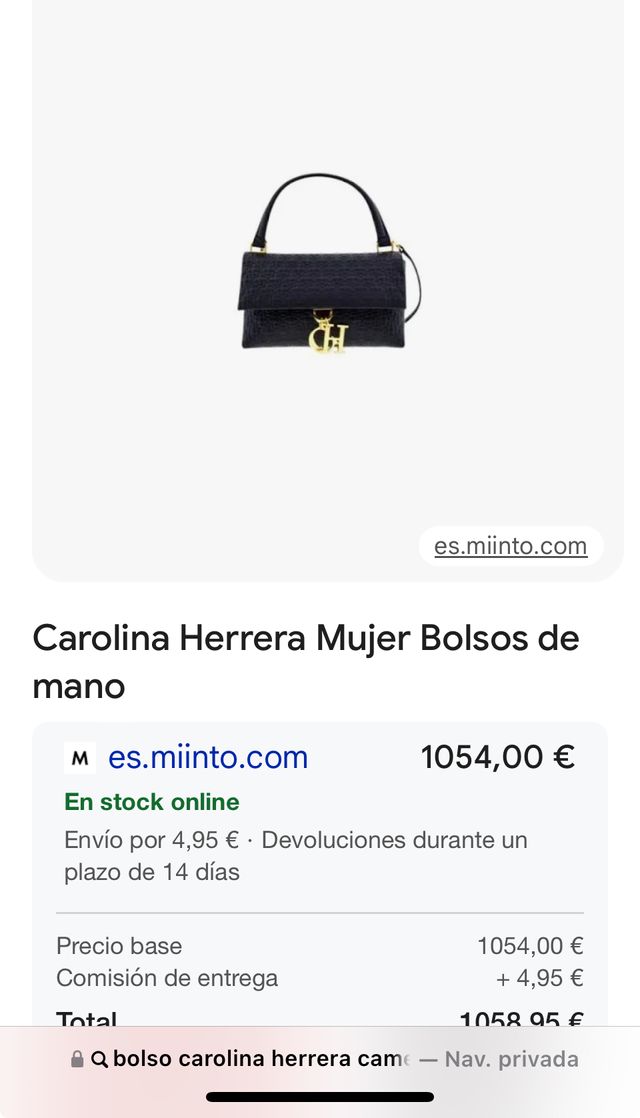 Bolso Carolina Herrera