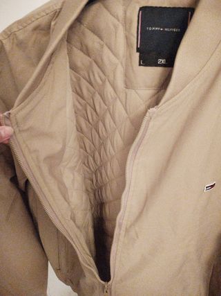 Chaqueta Tommy Hilfiger Beige Talla XXL
