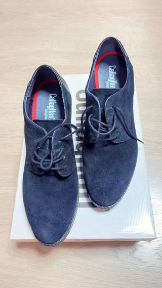 Zapatos Callaghan Piel Mujer Talla 38 negros