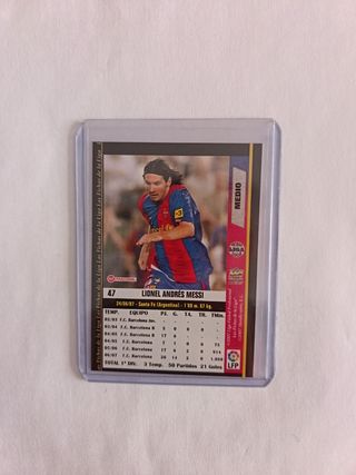 Cromo Messi FC Barcelona 2008