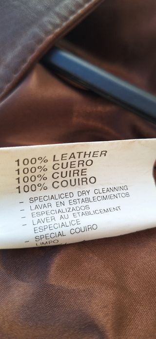 Chaleco de piel cueropara mujer