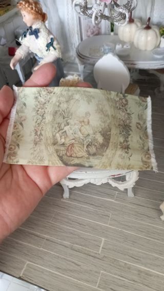 Tappeto per casa delle bambole scala 1:12