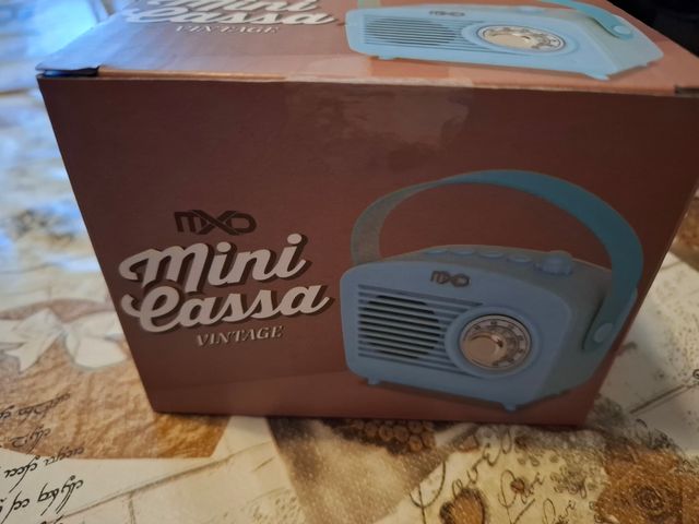 Mini cassa vintage Bluetooth MXD
