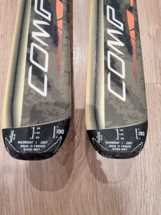 Esquís Rossignol Comp + 3 pares bastones