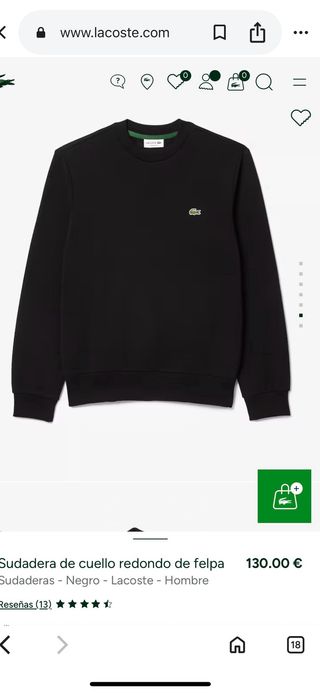 Chándal Lacoste Original nuevo Talla XL