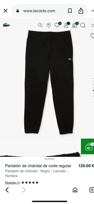 Chándal Lacoste Original nuevo Talla XL