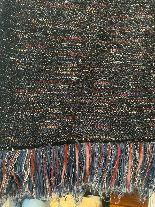 Chaqueta Zara flecos Talla M