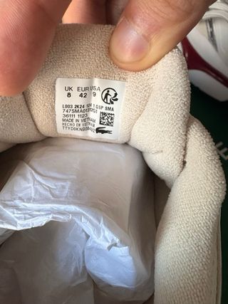 Zapatillas Lacoste L003 2k24 Blancas y Rojas