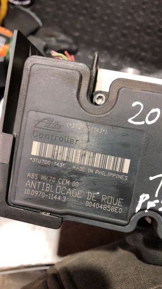 MODULO ABS PEUGEOT 207 CC 1.6 i 2007 9662298480