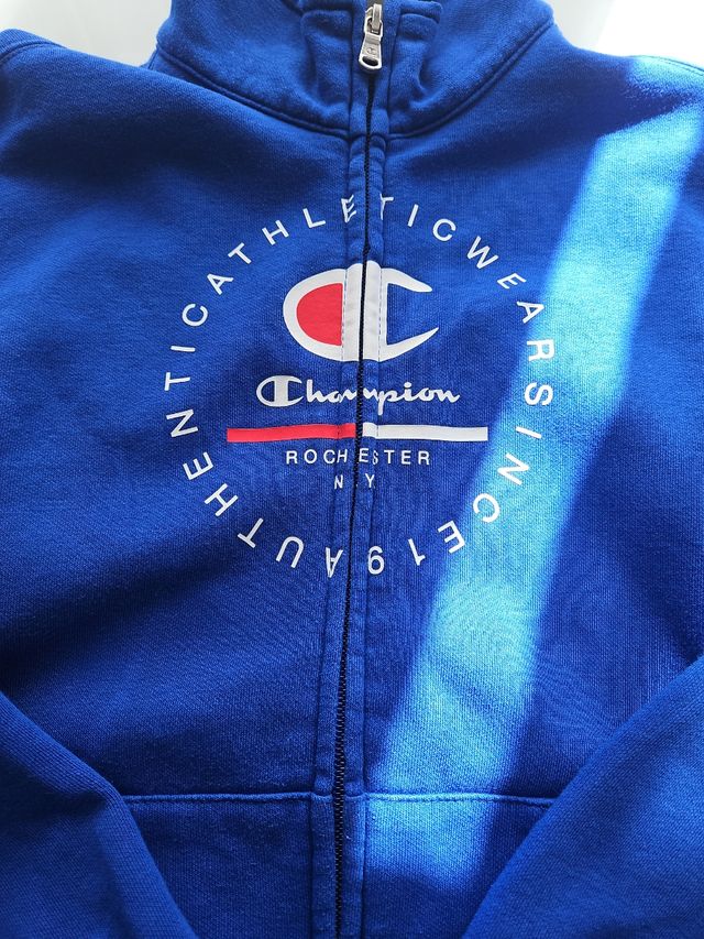 Chándal Champion niño azul talla 9/10 años