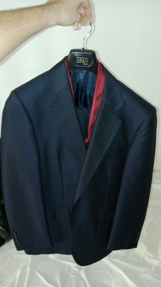 Traje azul marino ARLO 1942 con corbata