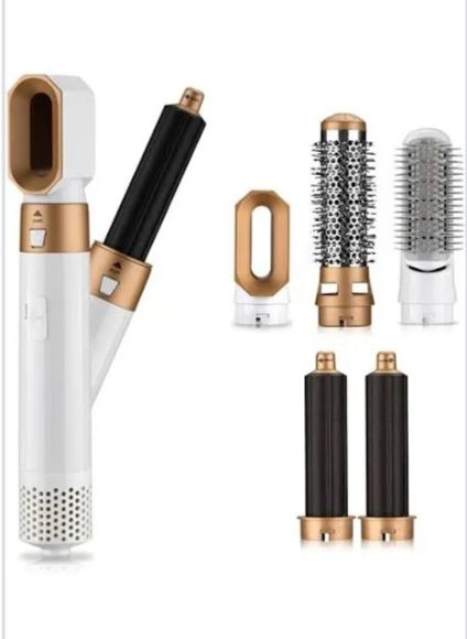 Styler Aria Capelli 5 in 1 Nero Oro