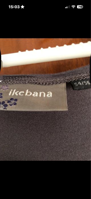 Camiseta gris talla XXXL