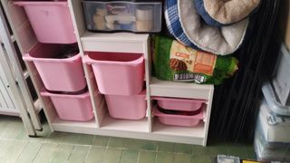 Mueble Organizador Infantil Ikea Rosa