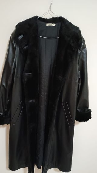 Cappotto Caterina donna nero taglia XL
