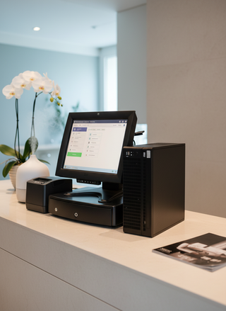 TPV Wincor Nixdorf i3 con cajón e impresora