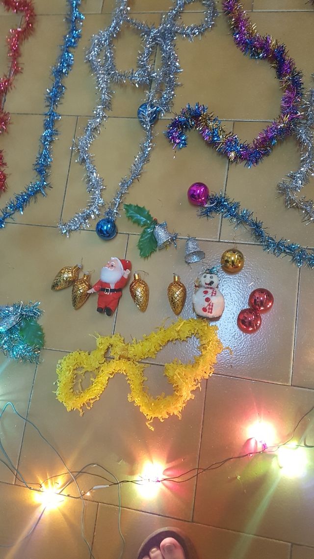 Adornos Navideños con Luces