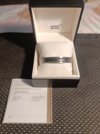 Pulsera Montblanc Hombre Plata Ref. 8630
