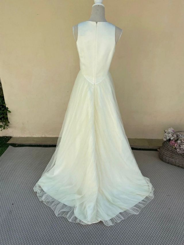 Vestido Novia Debota & Lomba Blanco