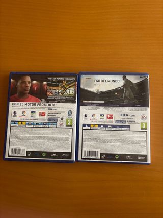 FIFA 17 y FIFA 18 PS4