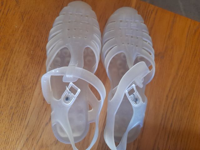 Cangrejeras transparentes nuevas