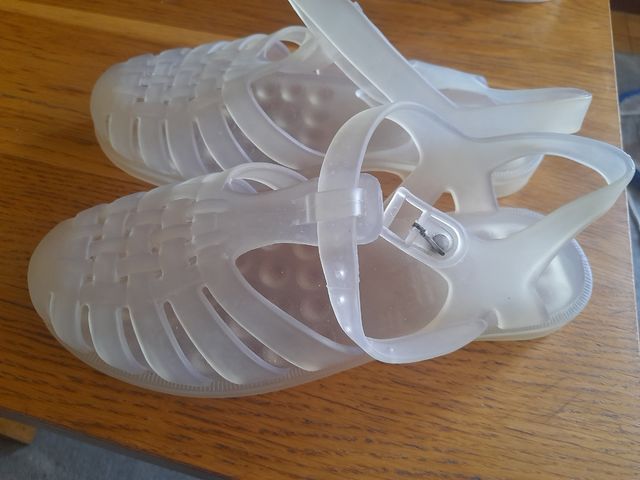 Cangrejeras transparentes nuevas