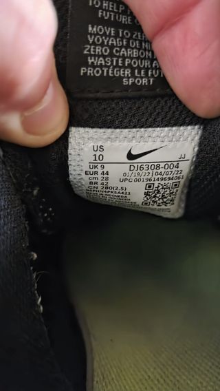 Zapatilla Nike Crater Impact Negra