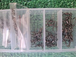 Caja 50 Conectores Giratorios Acero Inoxidable