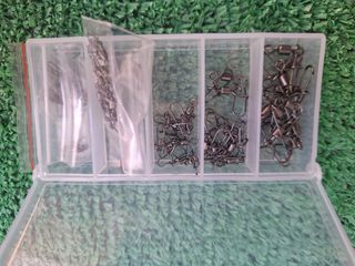 Caja 50 Conectores Giratorios Acero Inoxidable