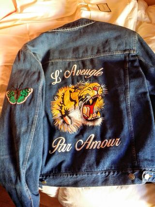 Chaqueta Vaquera Gucci L’ Avengle Par Amour 56 XL