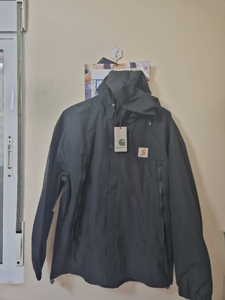 Chaqueta Carhartt Negra Impermeable Nueva