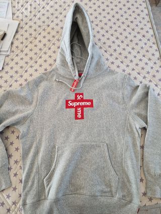 Felpa Supreme Grigia Taglia S