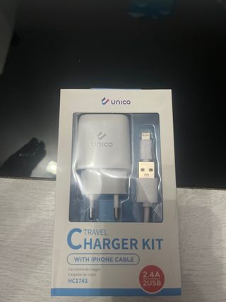 Kit da viaggio singolo per iPhone 2.4A 2USB Caricatore