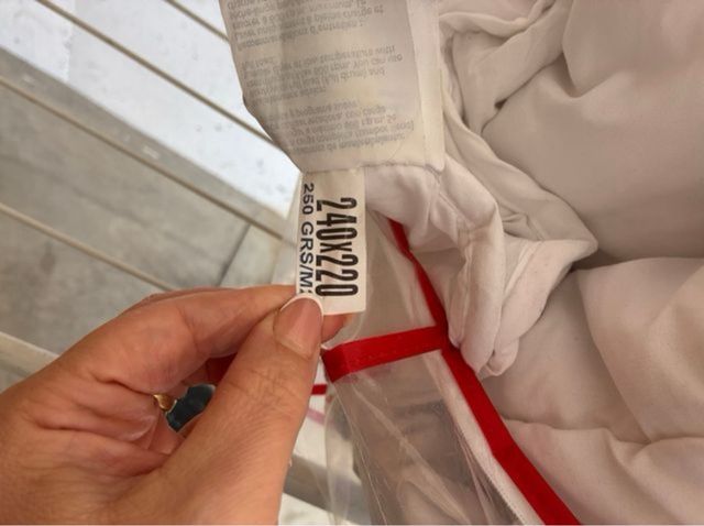 Nórdico blanco de tela, hazte con el!