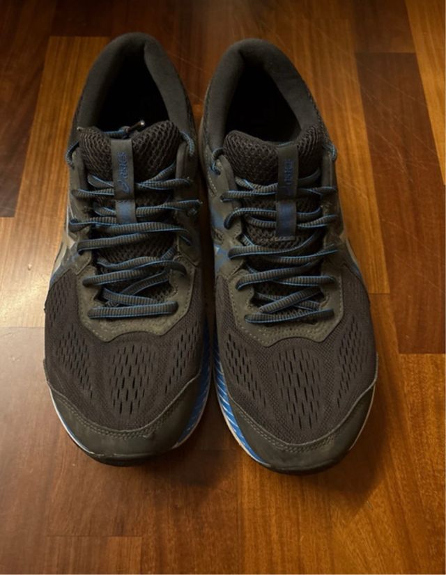 Scarpe Asics uomo/donna nere e blu