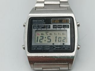 Reloj Seiko Cronógrafo Digital Vintage M929-4000 de segunda mano