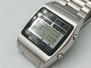 【激レア】　SEIKO クロノグラフ '70s デジタル　　M929-4000 Reloj Seiko Cronógrafo Digital Vintage M929-4000 de segunda mano