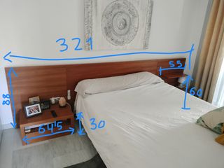 Habitación de matrimonio completa