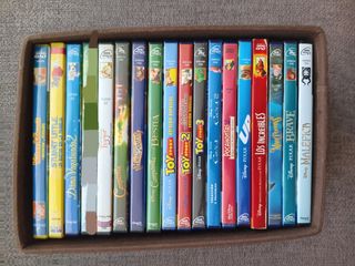 Lote 18 DVDs Disney + otros (Español)