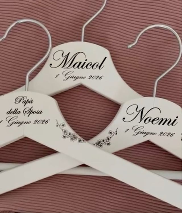 Grucce personalizzate per matrimonio