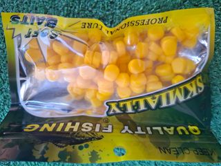 Bolsa Maíz Artificial Silicona Pesca