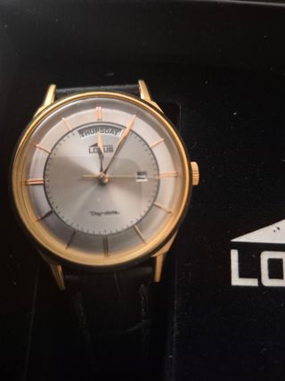 Reloj Lotus Caballero Dorado y Negro
Modelo 18422
