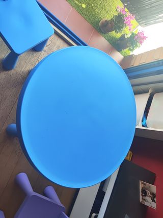 Mesa y 2 Sillas Ikea Niños