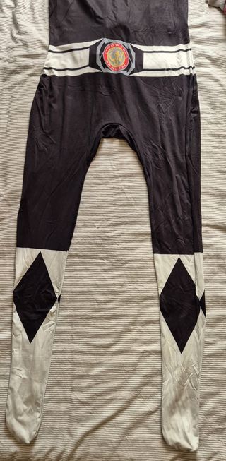 Disfraz Power Ranger Negro Talla M MorphCostumes