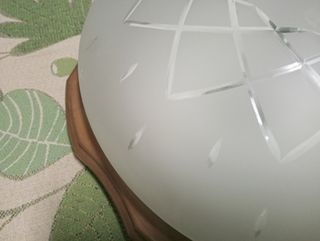 Pantalla de lámpara grande